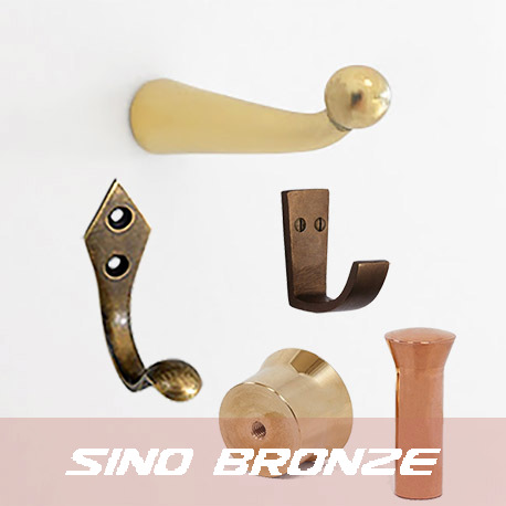 Original solid bronze hooks