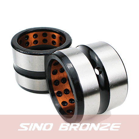 Original backhoe bucket bushings with oil ring oil grooves and oil pockets hardened alloy steel astm4120 din 25crmo4 gb 20crmo