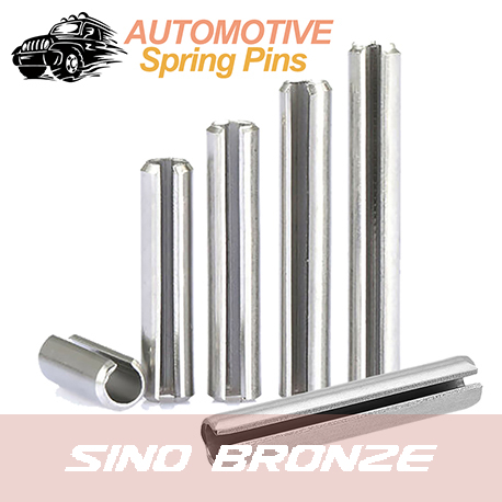 Original spring pins tension pins for automotive application c67s din en 10132 4 2003 with zinc plating or phosphate coating